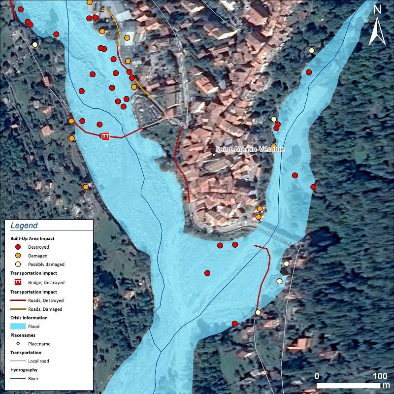 Saint Martin du Sud - image traitée