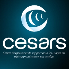 LOGO cesars - Le laboratoire télécommunications du CNES