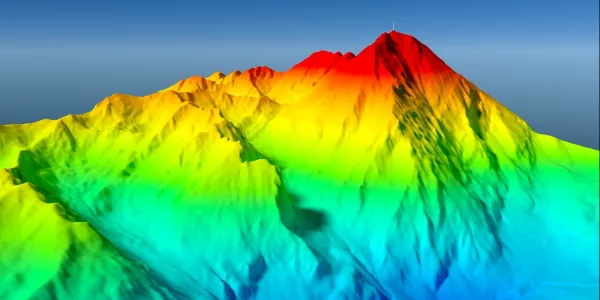 Pic du Midi en 3D © CNES/Airbus DS/, 2025