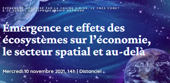 Ecosystèmes, économie et spatial