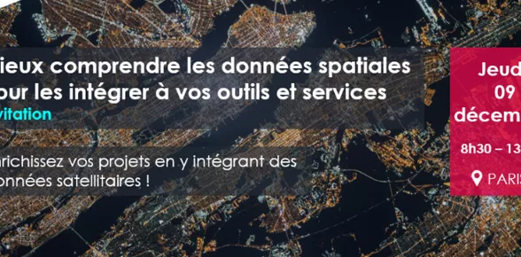 Mieux comprendre les données spatiales
