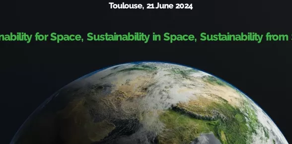 Space Talk 2024 - Durabilité pour l'espace, dans l'espace et depuis l'espace
