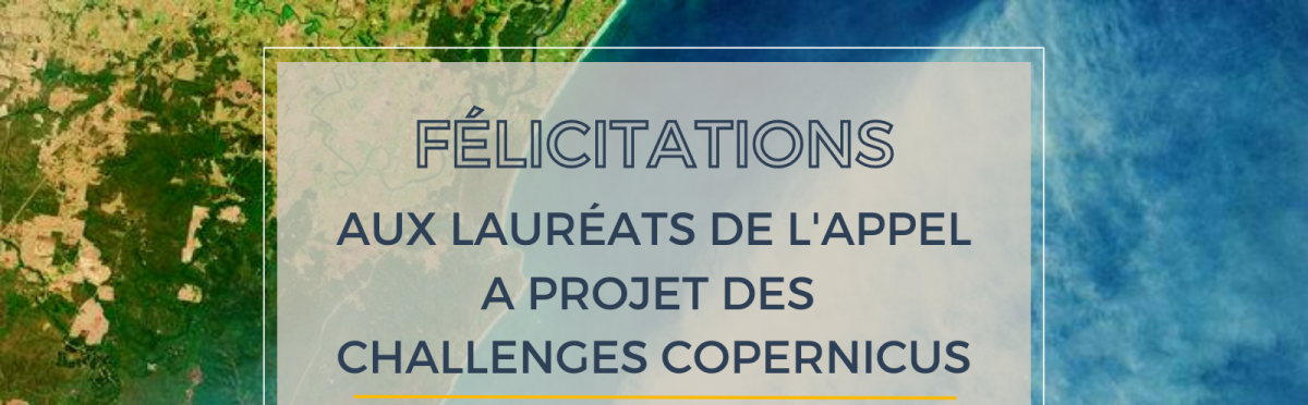 Lauréats Challenges Copernicus 2023