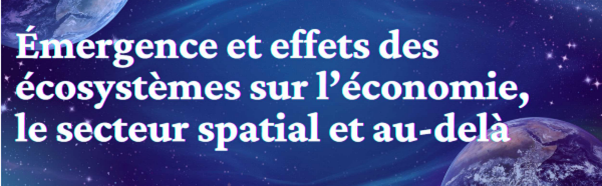 Ecosystèmes, économie et spatial