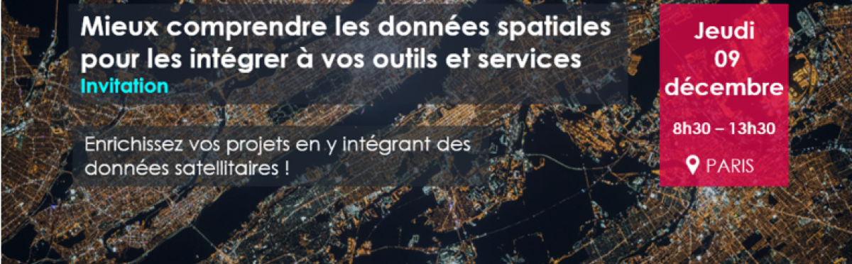 Mieux comprendre les données spatiales