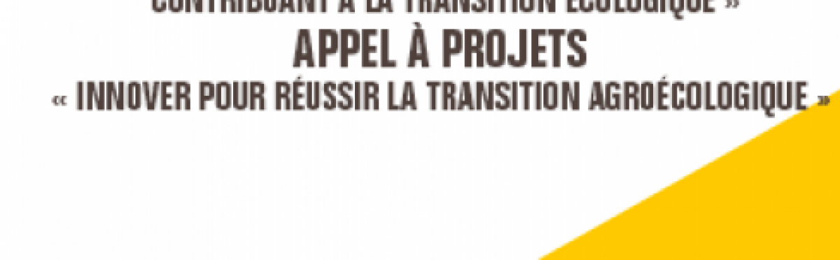 Innover pour réussir la transition agroécologique