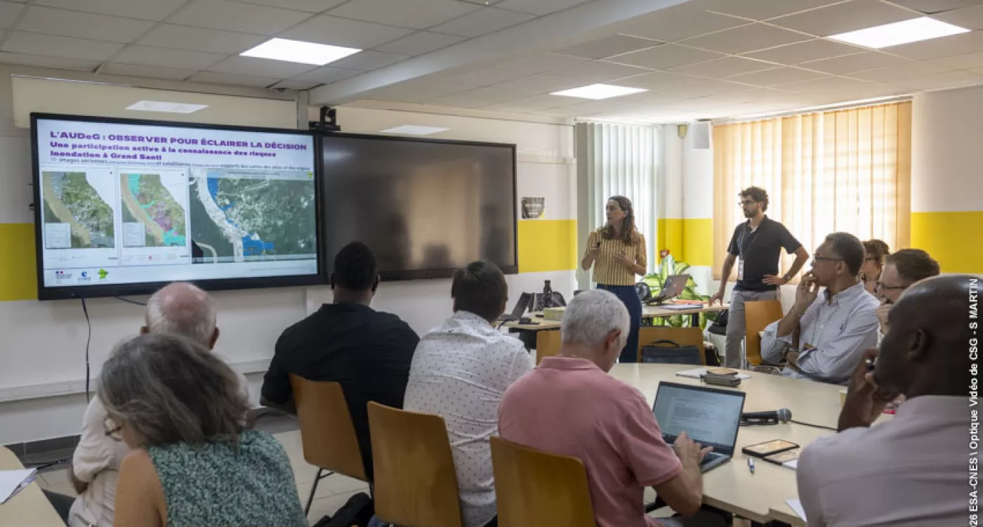 Les satellites au service de la Guyane
