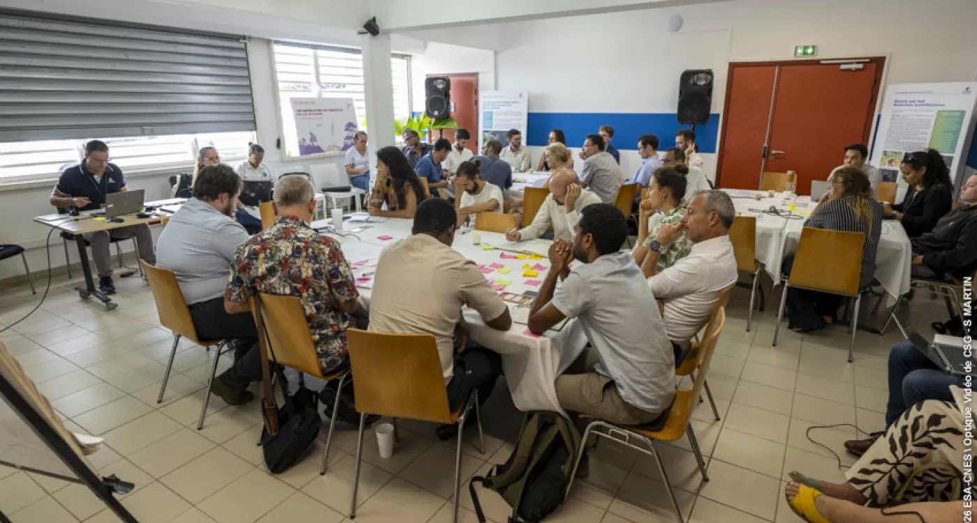 Les satellites au service de la Guyane