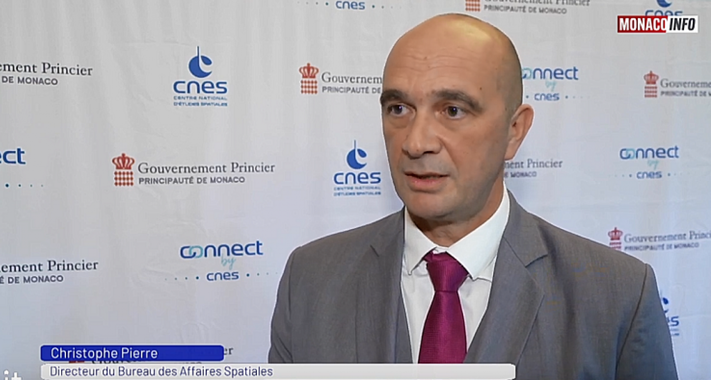 Christophe Pierre, Directeur du Bureau des Affaires Spatiales de Monaco