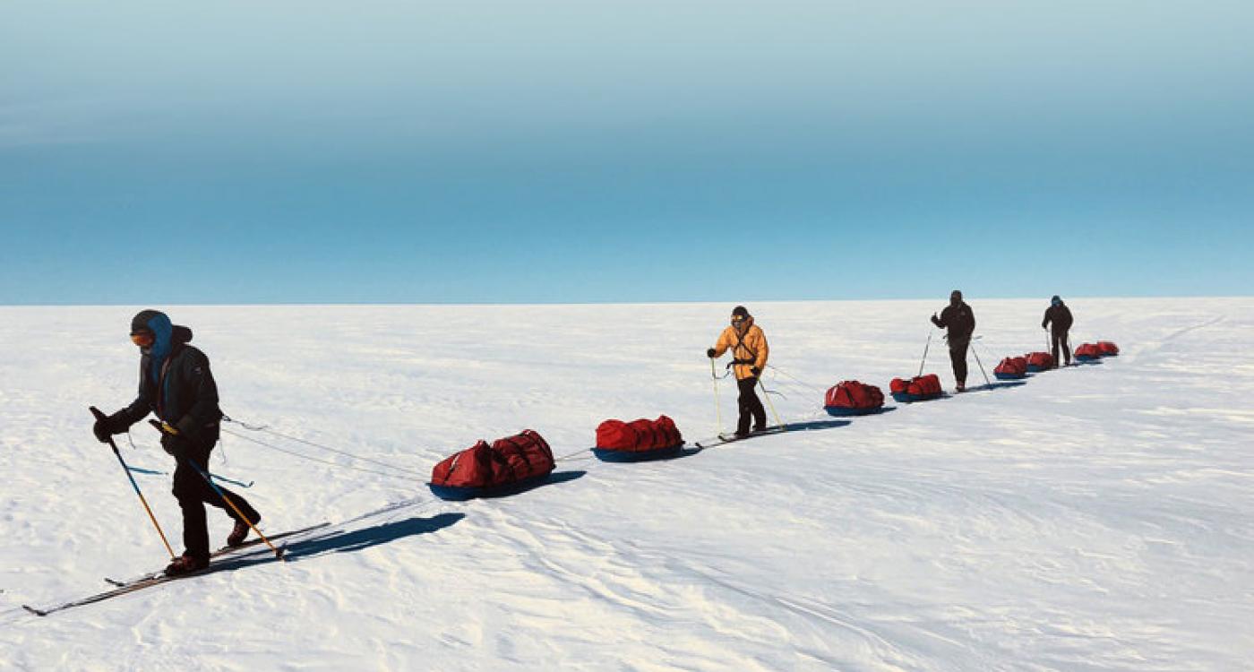 L'équipe de la start up "Les engagés" en mission au Groenland