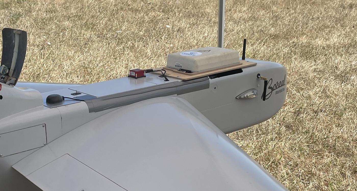 CESARS / campagne de vol du drone BOREAL