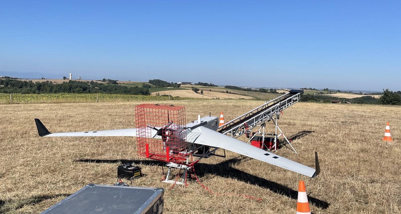 CESARS / campagne de vol du drone BOREAL