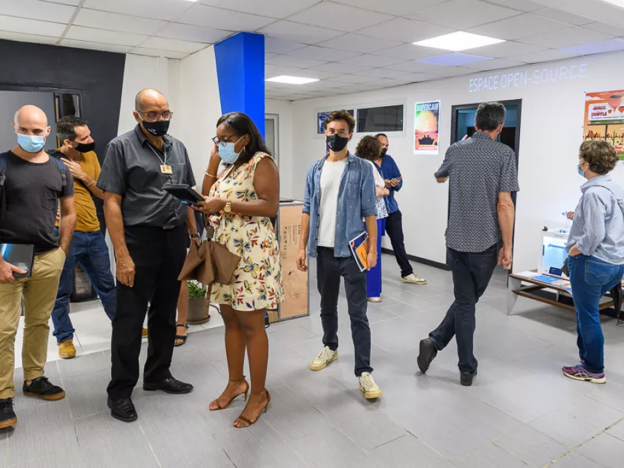 Inauguration Station-K - Kourou, 19/04/21