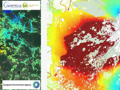 Sensibilisation au Service européen de surveillance des mouvements de terrain (EGMS) 
